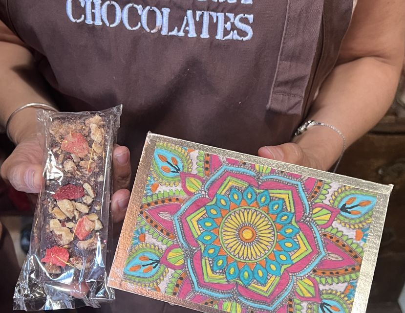 Santa Barbara: Chocolate Bar and Art Box Making Workshop - Unmolding, wrapping, and taking it home