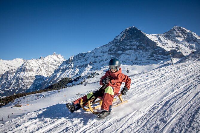 Sledding Cheese Fondue, Chocolate - The real price: CHF 43 or more before the tour extras