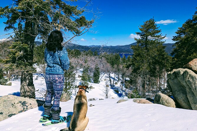 Snowshoe Tour Big Bear Lake with Hot Chocolate - The real price is closer to $80