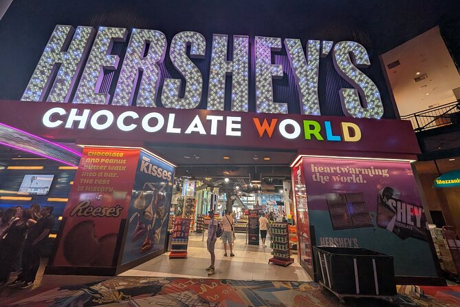 Sweet Side of Vegas: Chocolate and Candy Tour with Free Samples - The Luxor Sphinx and Hershey’s connection