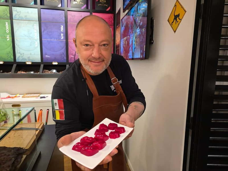 Thé best chocolate in Bruges! Private tour! - Basilica, fish market, and the first taste of old Bruges