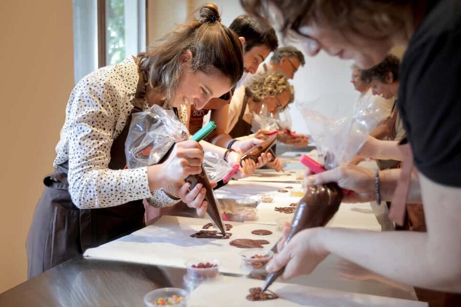Turin: 45-Minute Chocolate Workshop at Choco-Story - From plain chocolate to a personal design