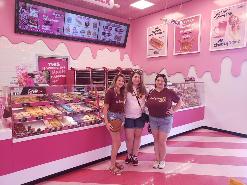 Vegas: Taste, Explore & Shop Chocolate Tour - Pinkbox Doughnuts adds a distinctly Nevada stop