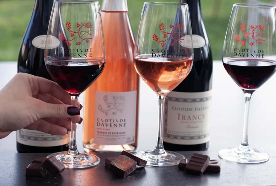 Wine and chocolat tasting at Chablis. - A 45-minute introduction to Chablis beyond Chardonnay