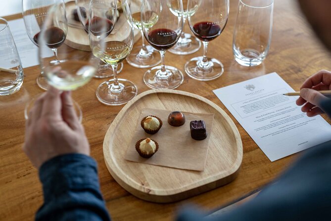 Wine and Chocolate Bonbon Tasting in Margaret River - What happens during the 45-minute tasting