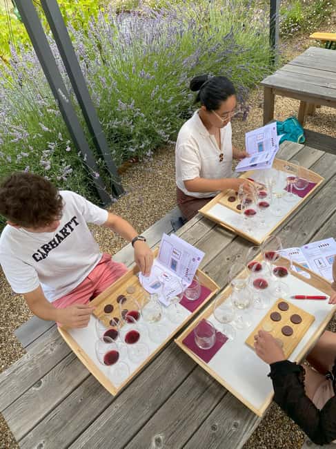 Wine and Chocolate experience - The booklet makes the tasting more useful