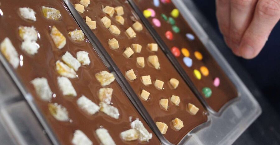 York: Chocolate Bar Making Workshop at York Cocoa Works - Choosing flavours, toppings, and mould shapes