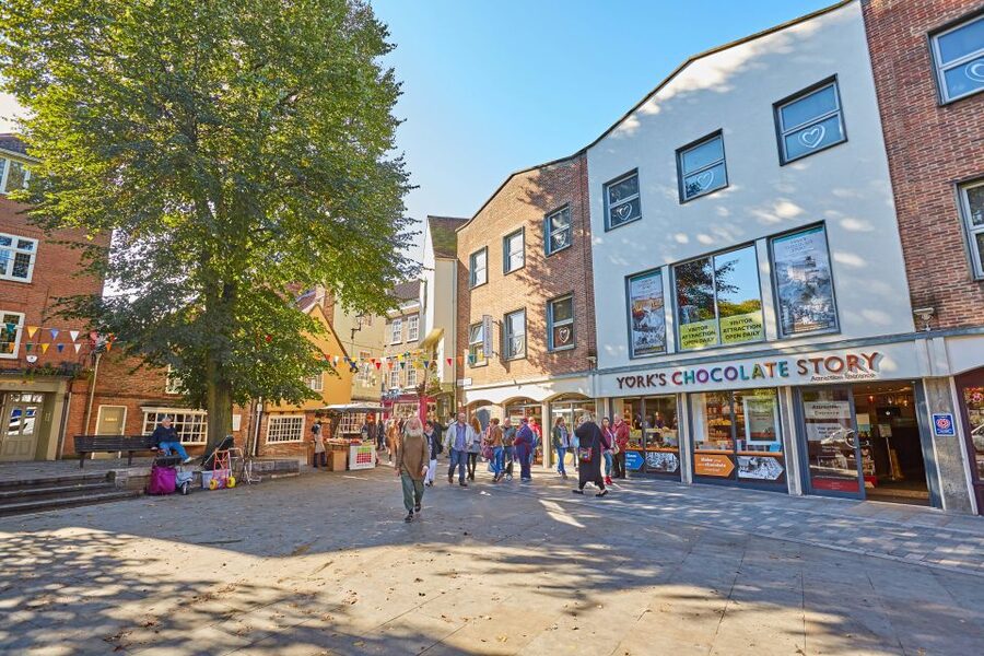 York's Chocolate Story: Guided Tour - The cafe and shop after the tour